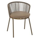 Paris Prix Chaise Design Corde  Toa  75cm Marron