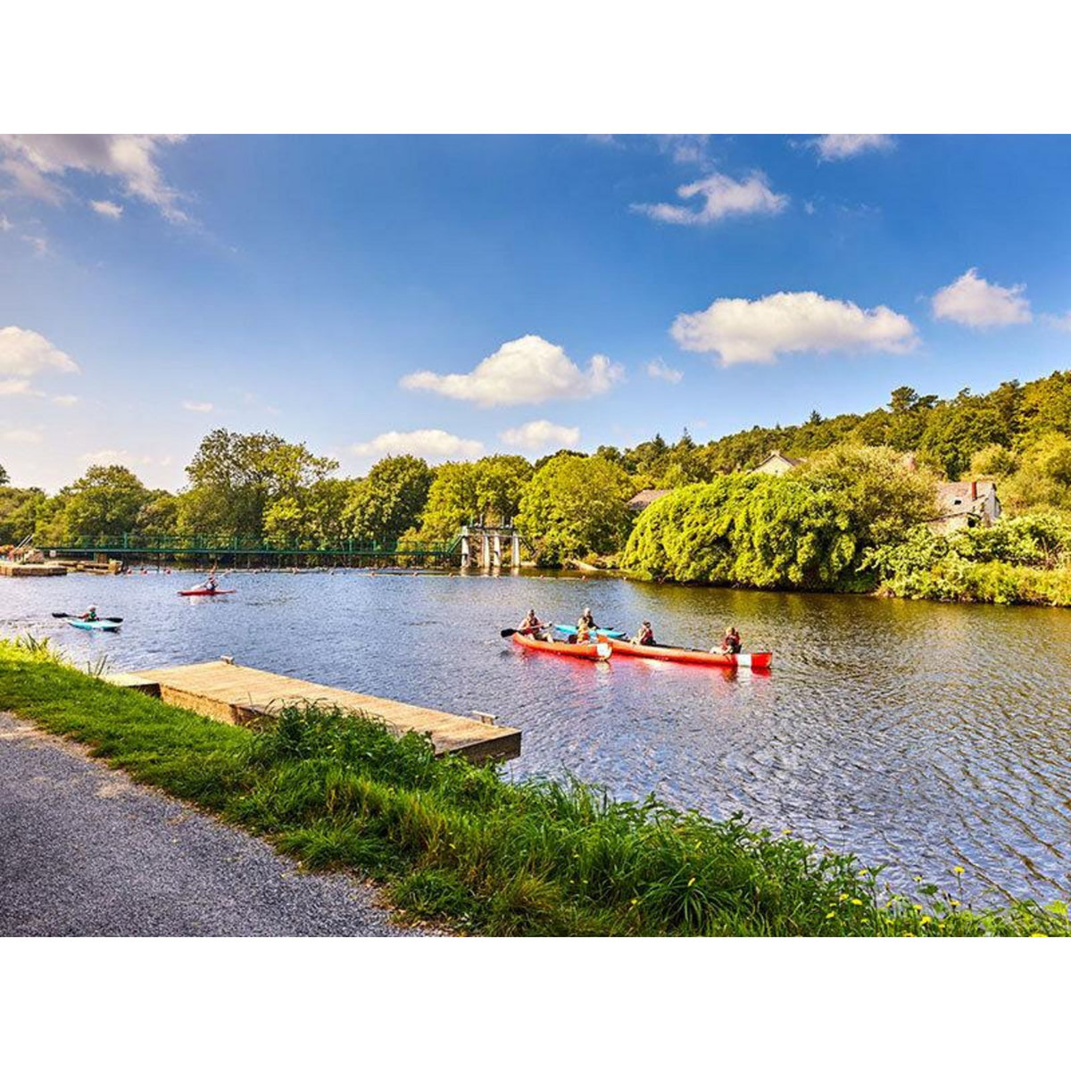 Smartbox 1 journée en canoë ou en kayak pour 2 près de Lorient - Coffret Cadeau Sport & Aventure