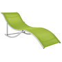 Voir la diapositive 2 : VIDAXL Chaises longues pliables 2 pcs Vert Textilène