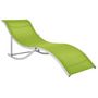 Voir la diapositive 2 : VIDAXL Chaises longues pliables 2 pcs Vert Textilène