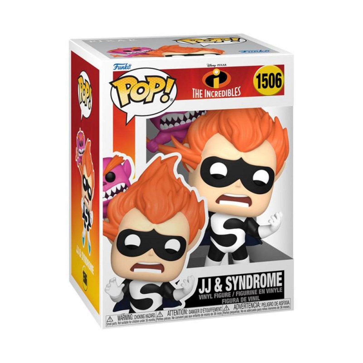 Funko Figurine Funko Pop Disney Incredibles 20th JJ & Syndrome