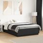 Voir la diapositive 1 : VIDAXL Cadre de lit sans matelas noir 140x190 cm