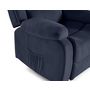 Voir la diapositive 4 : BEST MOBILIER Armand - fauteuil relax électrique en velours côtelé