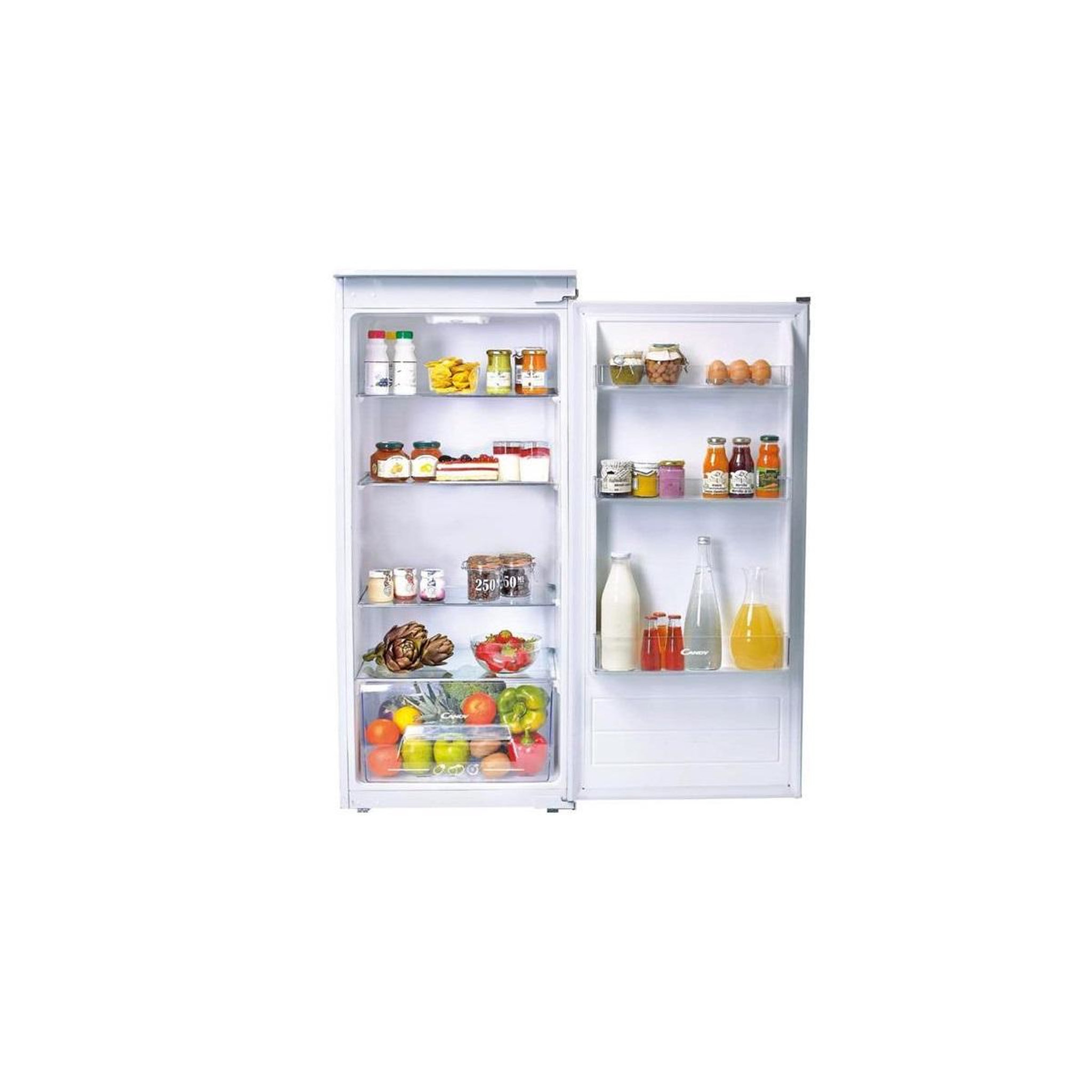 Candy Réfrigérateur 1 porte intégrable à glissières 197l - cfbl2150ne/n