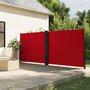 Voir la diapositive 1 : VIDAXL Auvent lateral retractable rouge 180x600 cm