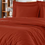 Voir la diapositive 3 : Sensei Maison Lot de 2 taies d'oreiller rayées en satin de coton 120 fils VERSALUXE