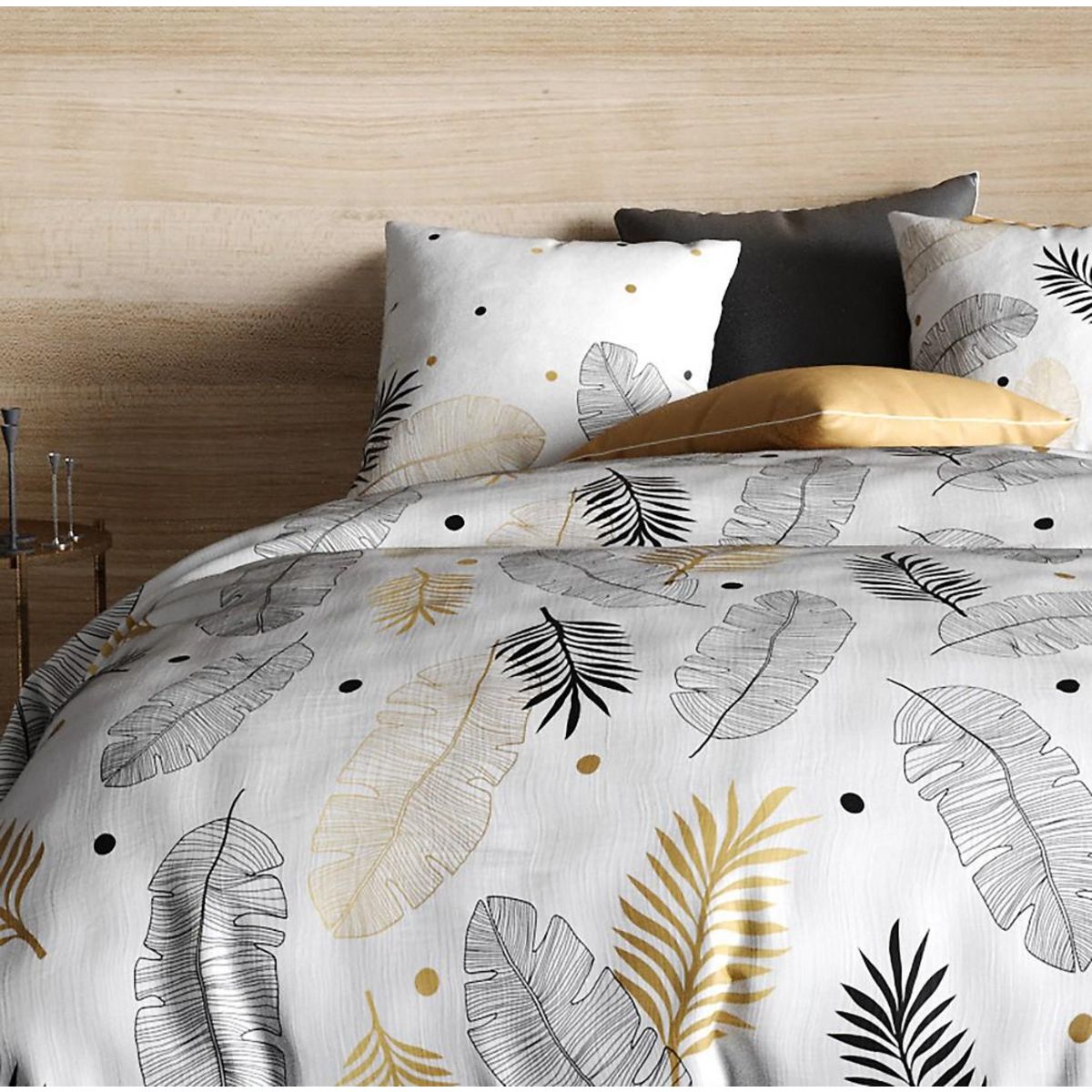 ATELIER DU COTON Parure de drap 100% coton 57fils envole