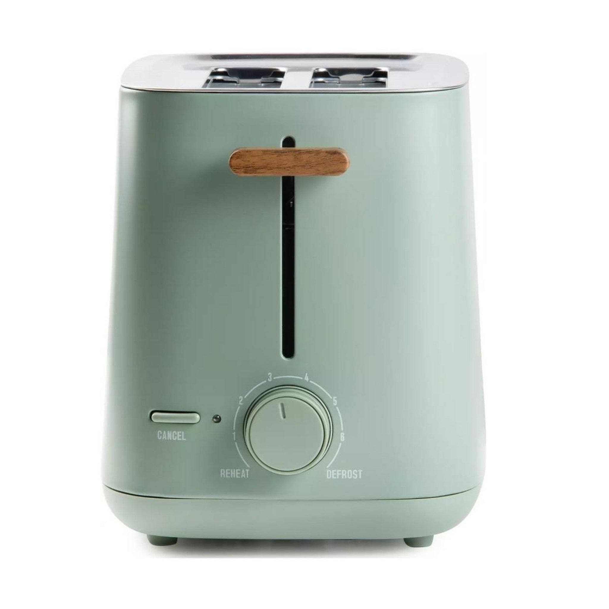 Voir la diapositive 3 : Domo Grille-pain 2 fentes 1000w vert - do973t
