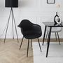 Voir la diapositive 2 : The Home Deco Factory Fauteuil GUSTAV noir