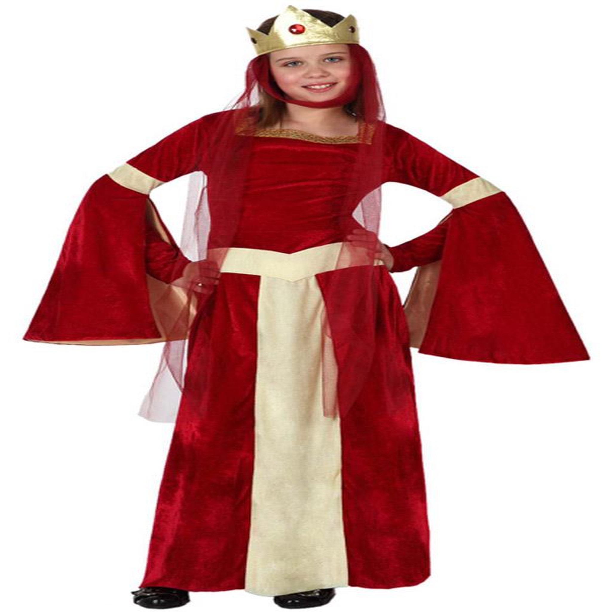 ATOSA Déguisement Dame Médiévale - Fille - 10/12 ans (140 à 152 cm)