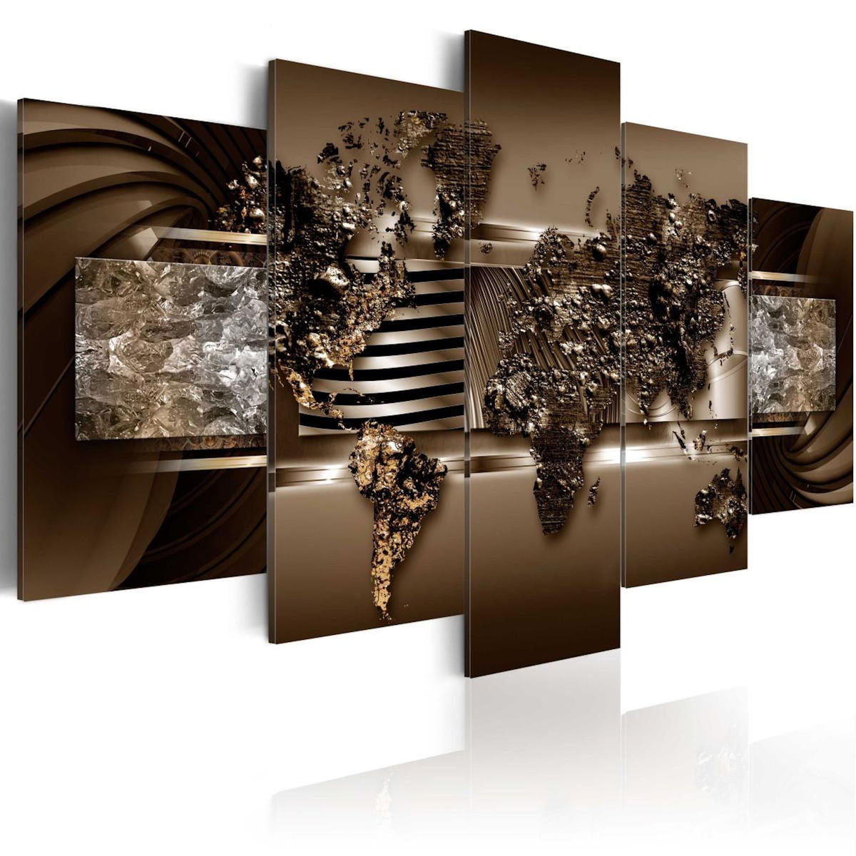 Paris Prix Tableau Imprimé  Carte en Chocolat