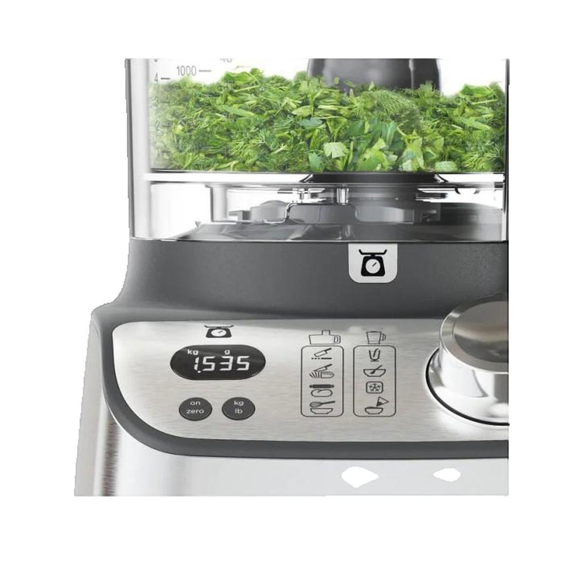 Voir la diapositive 2 : KENWOOD Robot culinaire Kenwood 5011423005416 inox élégant