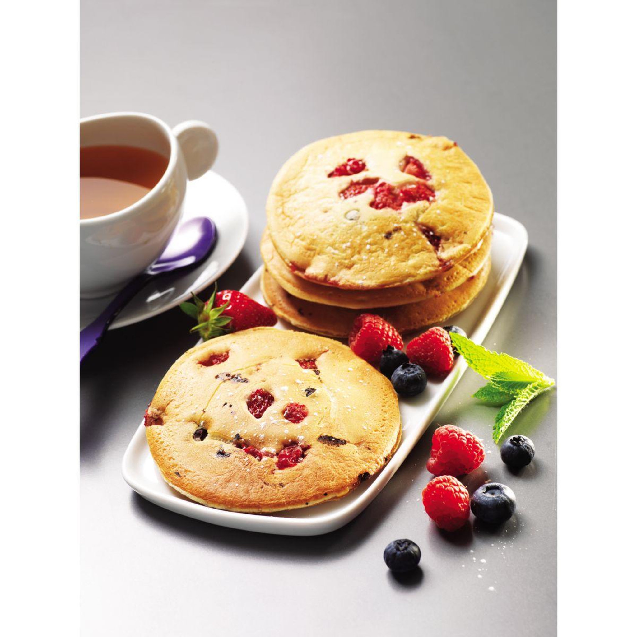 Voir la diapositive 5 : TEFAL Plaque xa801012 - pancake snack collection