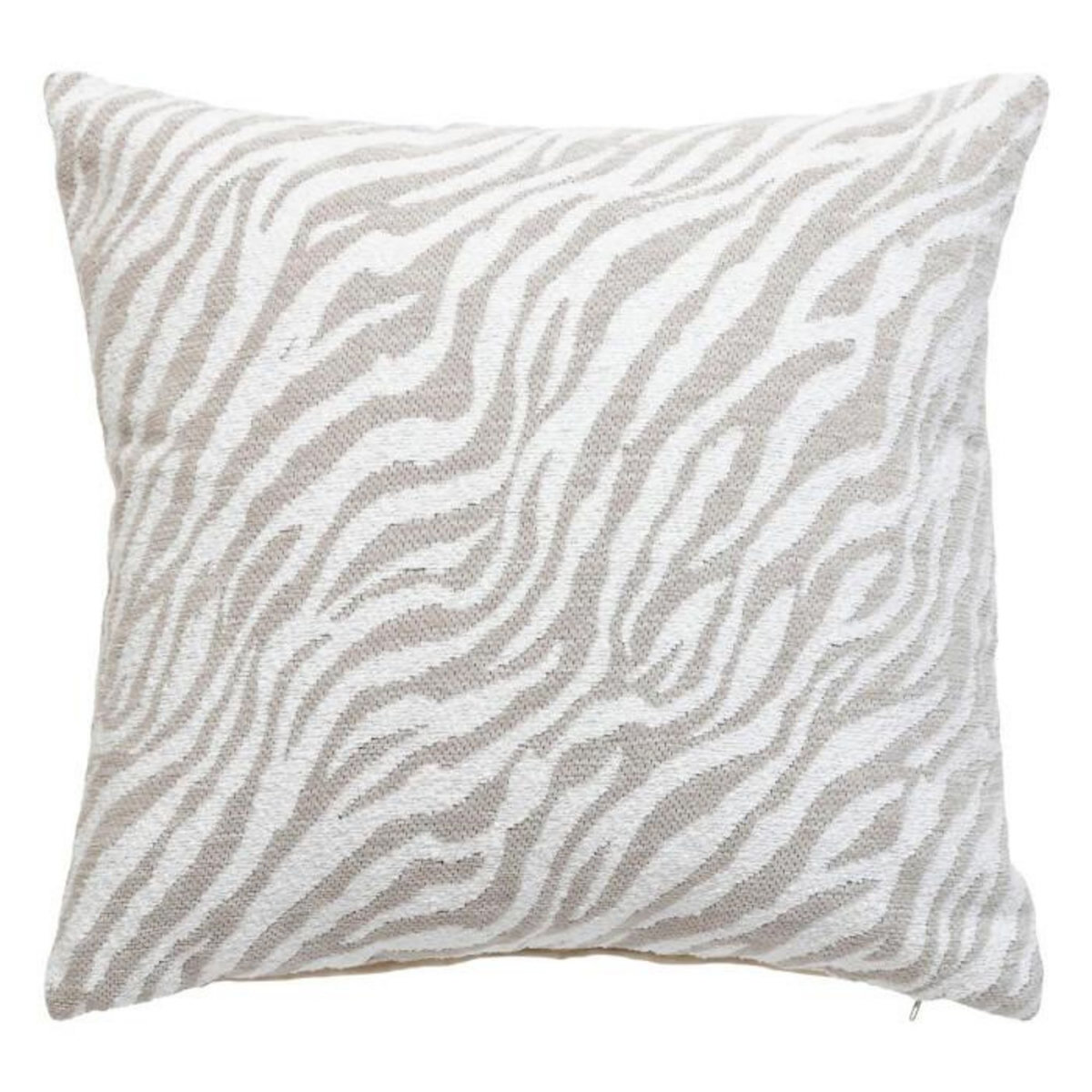 ATMOSPHERA Housse de Coussin Chenille  Jeni  40x40cm Beige Lin