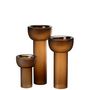 Voir la diapositive 6 : Paris Prix Vase Chandelier en Verre  Yoko  20cm Marron
