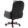 Voir la diapositive 4 : VIDAXL Chaise de bureau Noir Similicuir