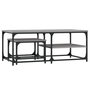 Voir la diapositive 2 : VIDAXL Tables basses gigognes 2 pcs sonoma gris bois d'ingenierie