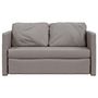 Voir la diapositive 5 : VIDAXL Canape-lit 2 en 1 taupe 112x174x55 cm tissu