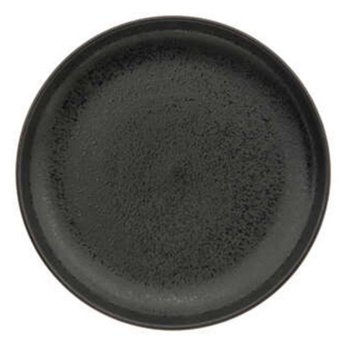 SECRET DE GOURMET Lot de 6 Assiettes Plates  Loft  26cm Noir