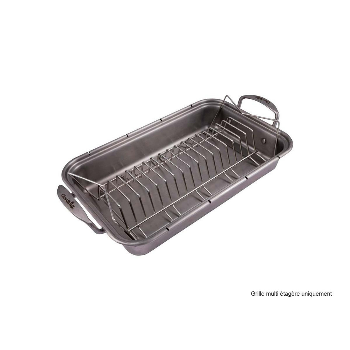 CHAR-BROIL Grille multi-étagère en inox Grill+® - Char-Broil