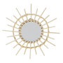 Voir la diapositive 4 : The Home Deco Factory Lot de 3 miroirs en rotin -  Diam 28 cm