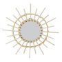 Voir la diapositive 4 : The Home Deco Factory Lot de 3 miroirs en rotin -  Diam 28 cm