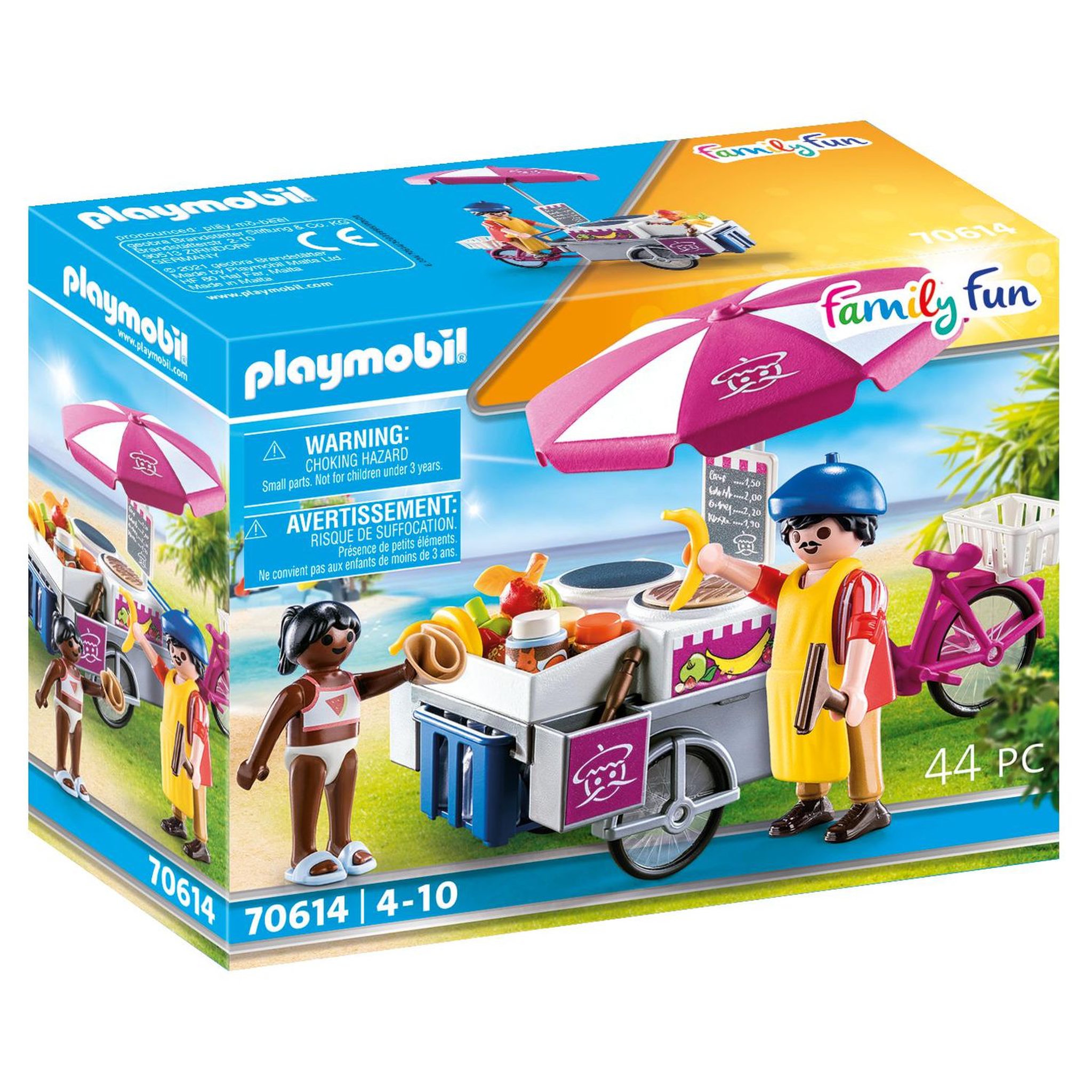 PLAYMOBIL 70614 - Family Fun - Stand de crêpes 
