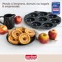 Voir la diapositive 2 : ZENKER Moule pour 8 beignets au four 33 Zenker Black Metallic