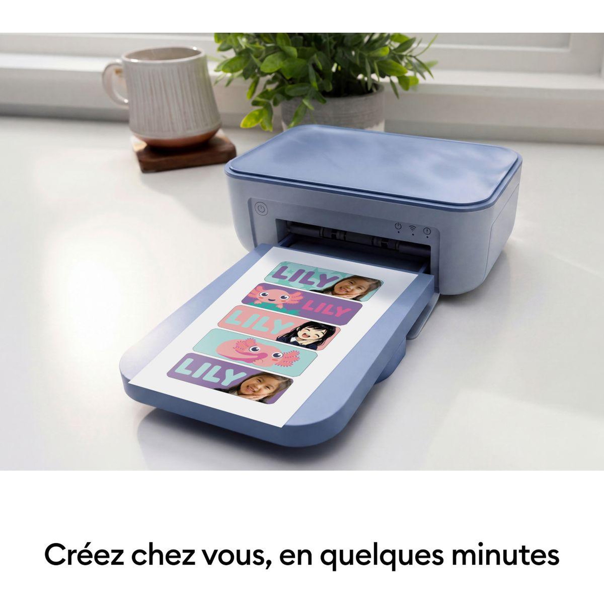 Voir la diapositive 5 : CRICUT Imprimante stickers/photos StickerPix LT