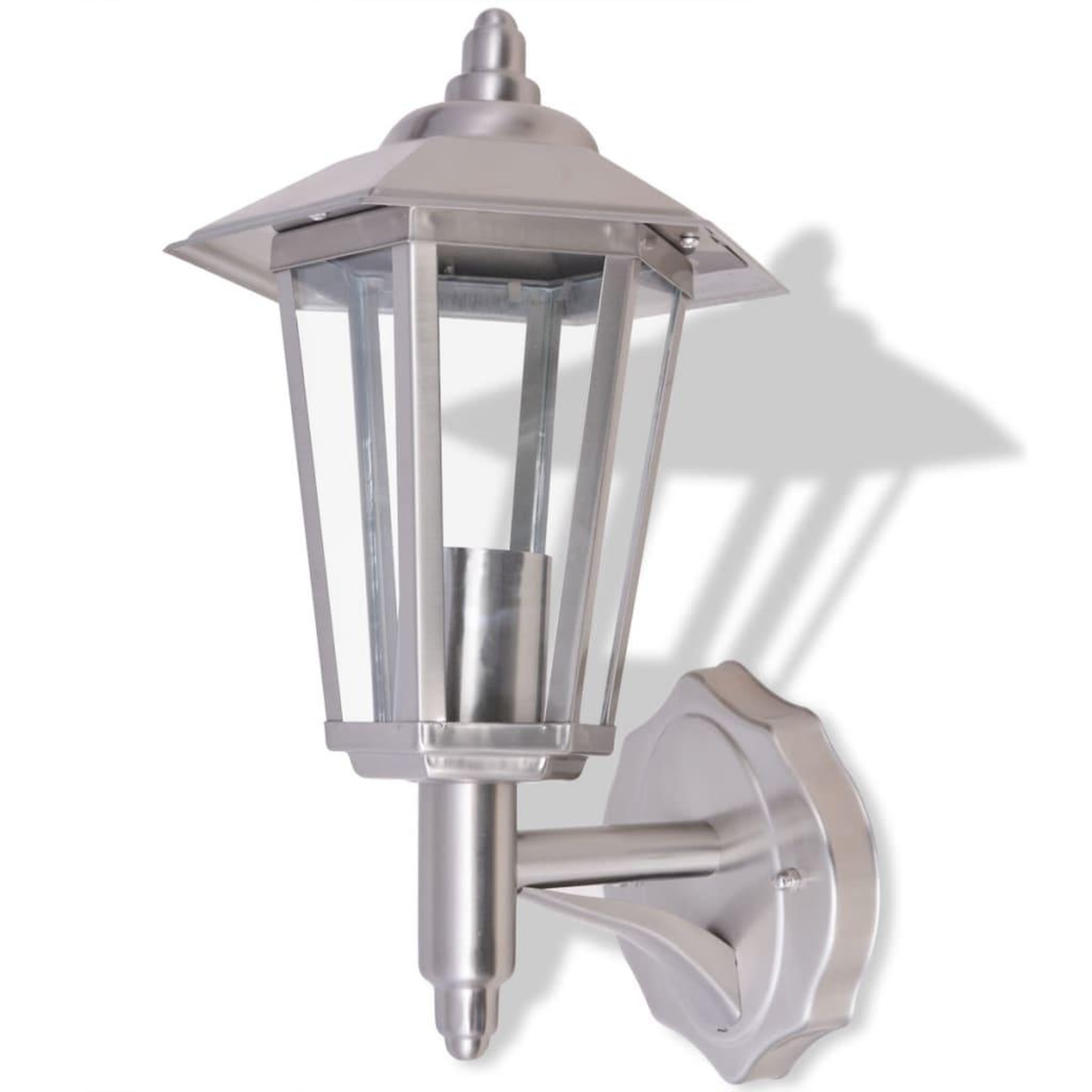 VIDAXL Lampe murale exterieure Acier inoxydable