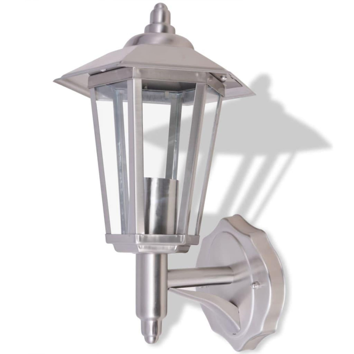 VIDAXL Lampe murale exterieure Acier inoxydable
