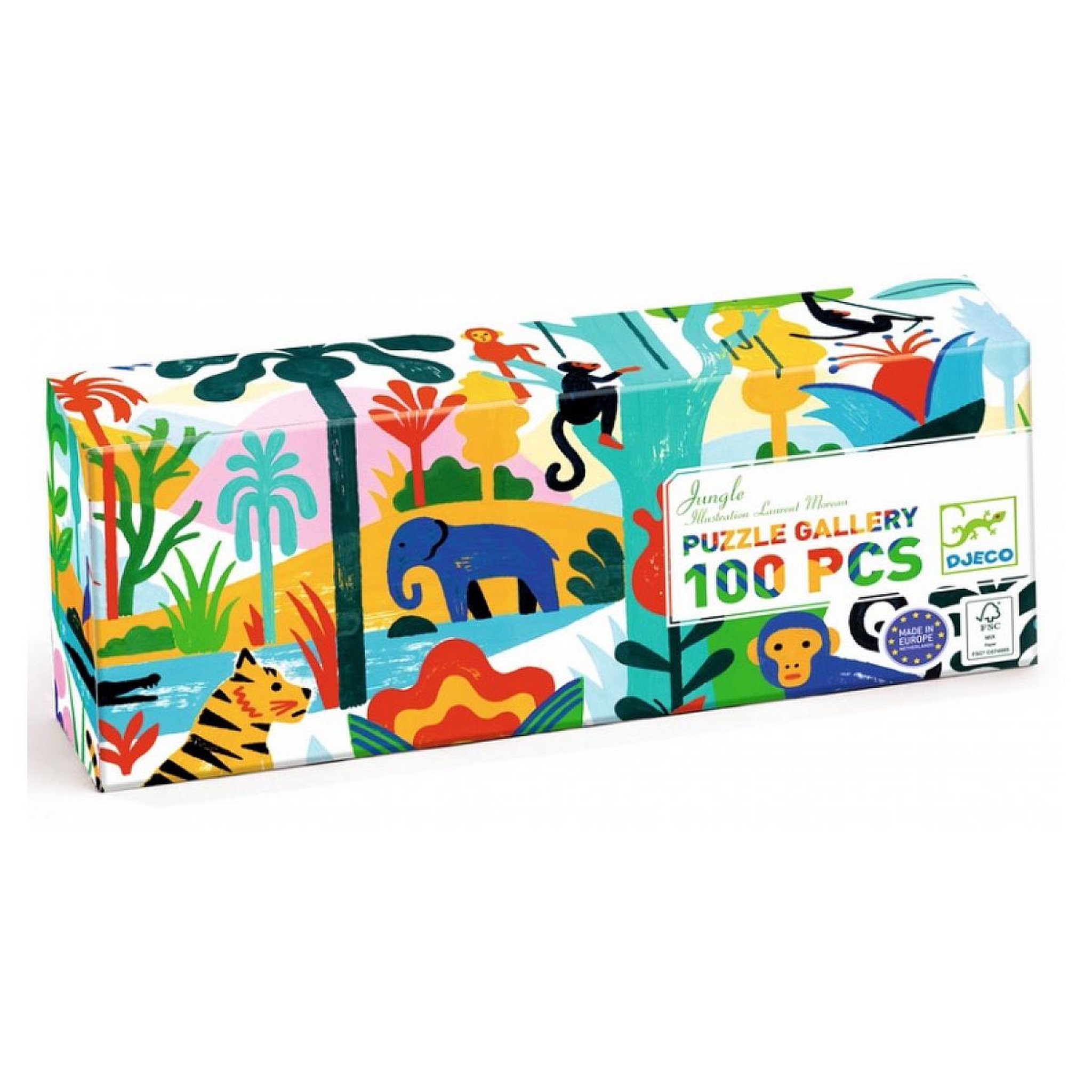 Djeco Puzzle 100 p jungle