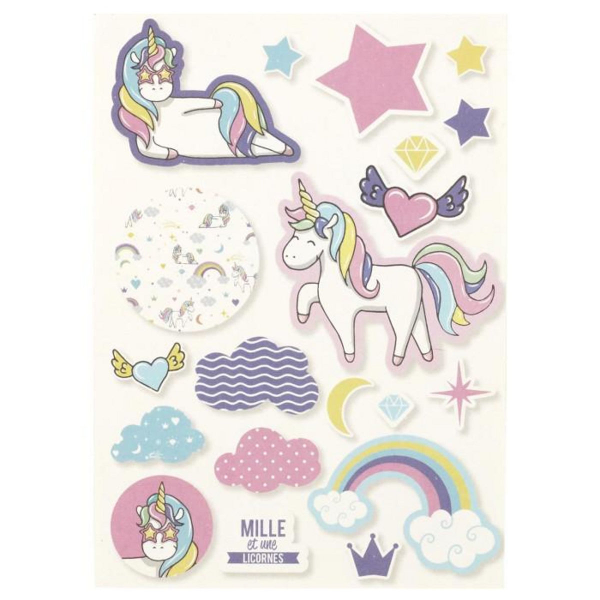 Paris Prix Organisateur de Bureau  Licorne  29cm Violet