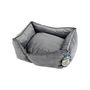 Voir la diapositive 3 : Paris Prix Panier Chien & Chat Velours  Crafty  55cm Gris