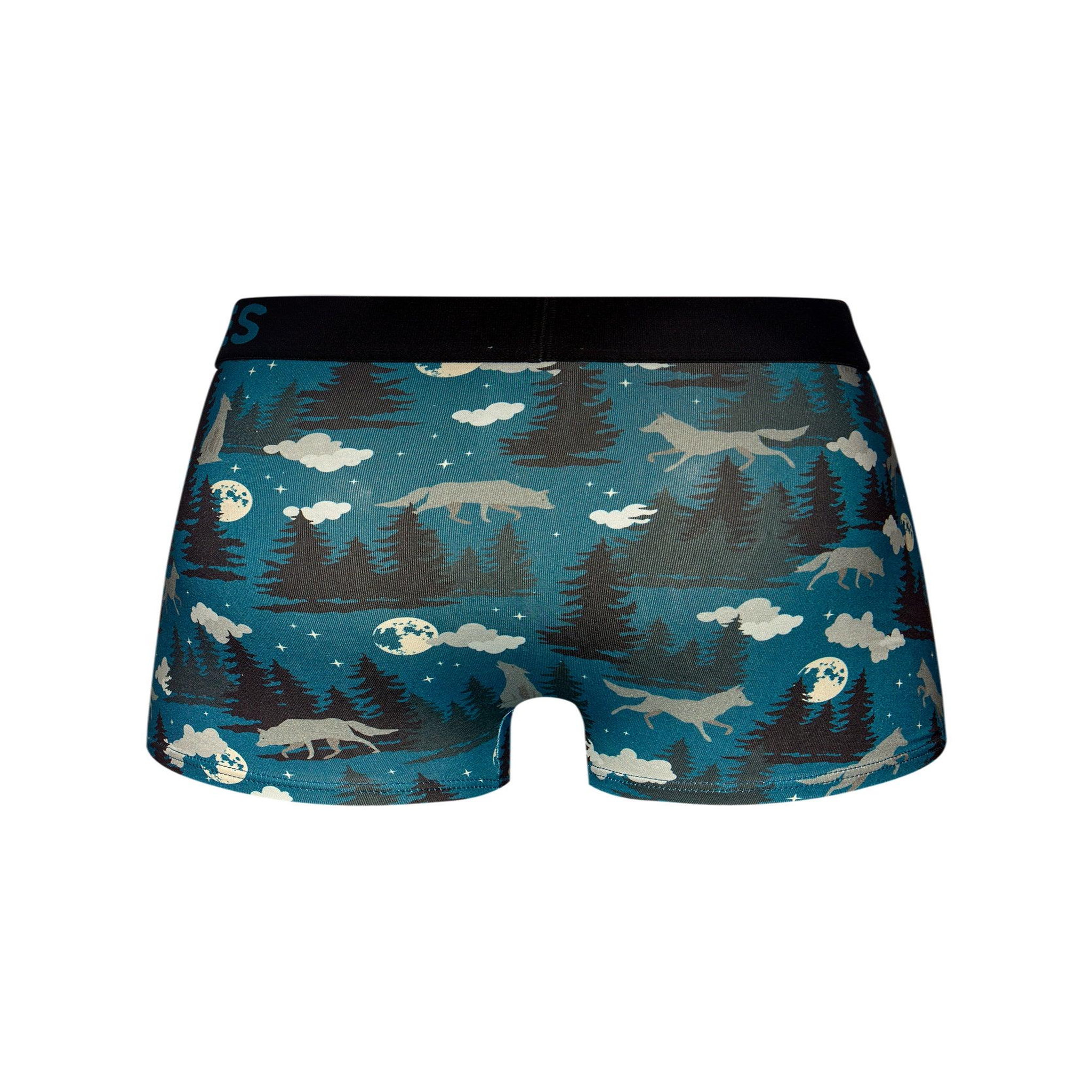 Voir la diapositive 3 : DEDOLES Boxer court homme loup et lune