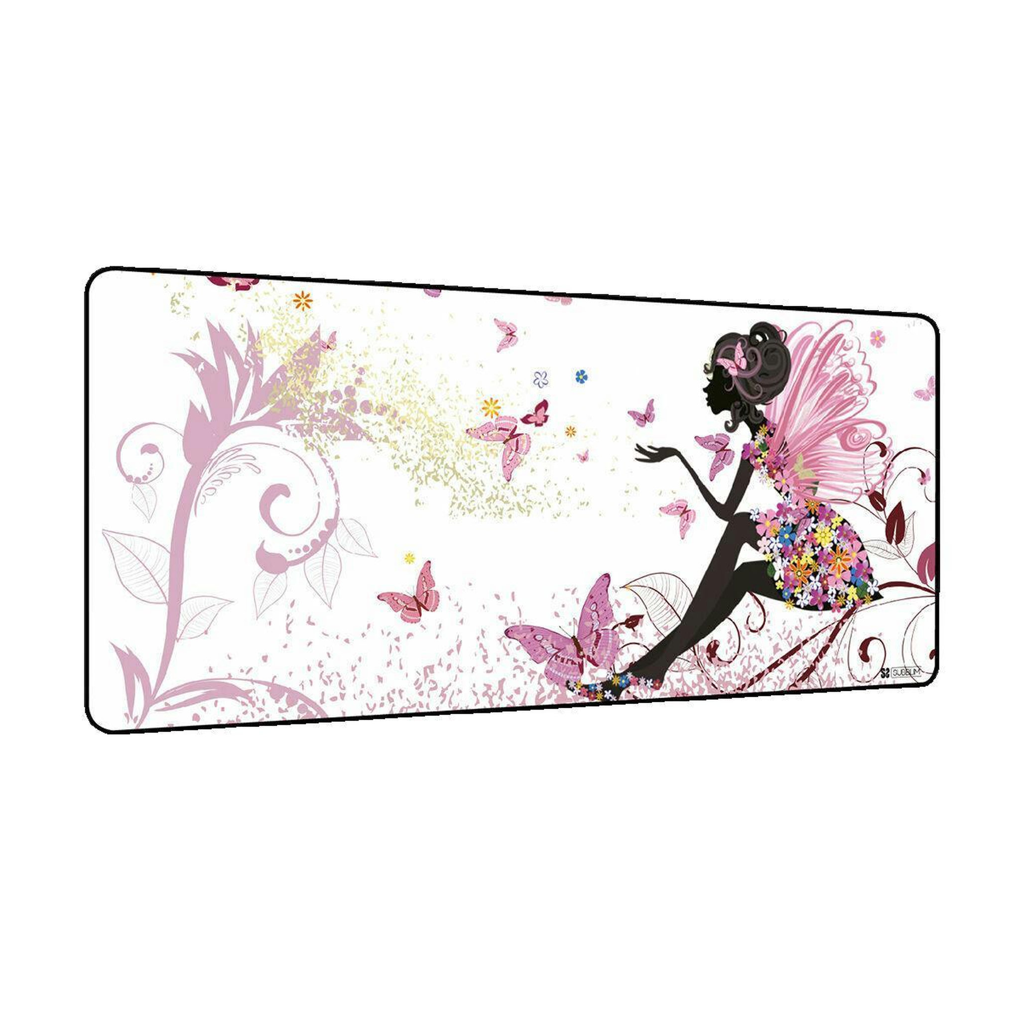 SUBLUE Tapis de souris Subblim Hada XL blanc 900x400x3 mm