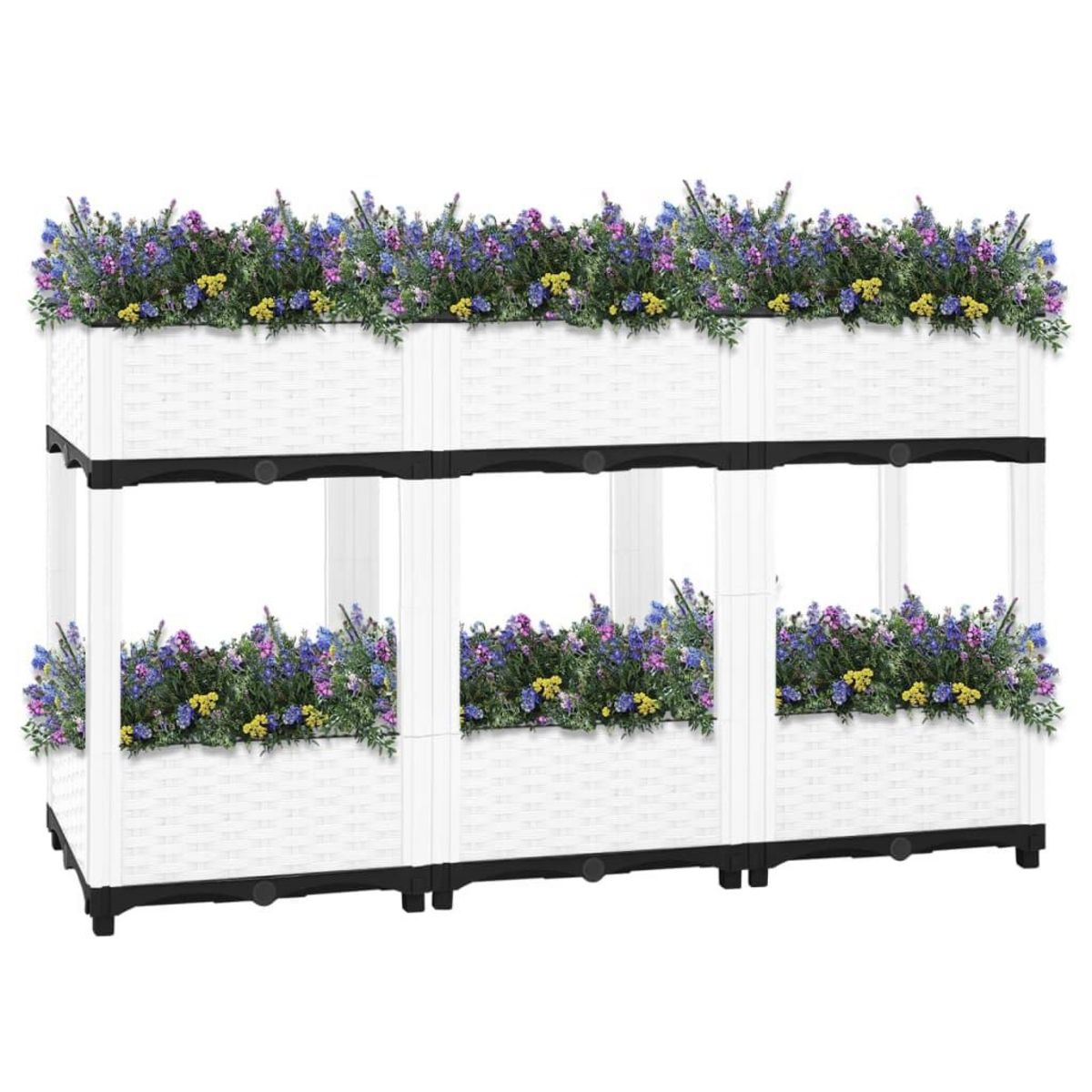 VIDAXL Lit sureleve 120x40x71 cm Polypropylene