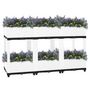 Voir la diapositive 2 : VIDAXL Lit sureleve 120x40x71 cm Polypropylene