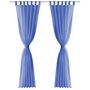 Voir la diapositive 3 : VIDAXL Rideau occultant 2 pcs Voile 140 x 245 cm Bleu royal