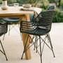 Voir la diapositive 3 : IDIMEX Lot de 4 chaises ALICANTE, en plastique
