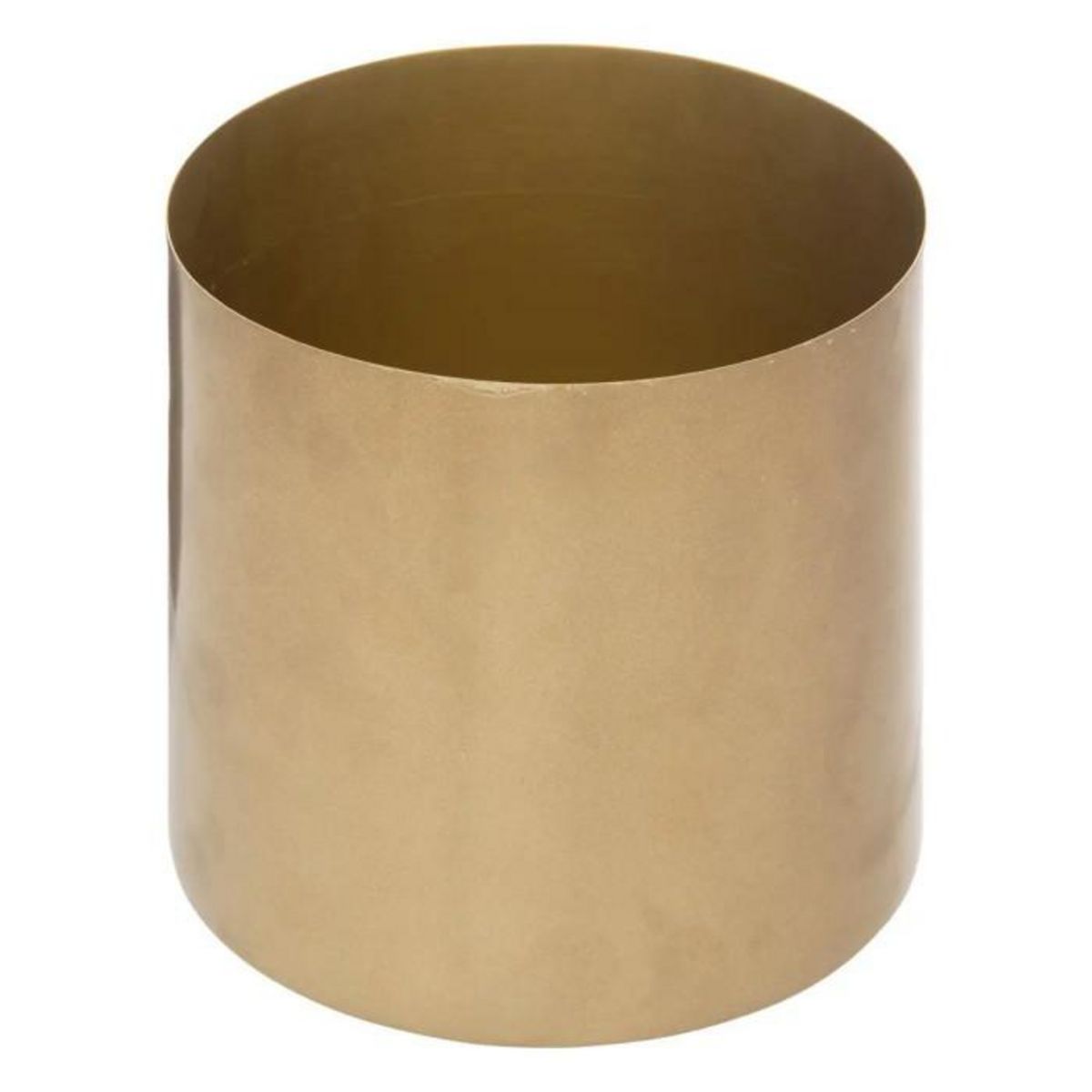 ATMOSPHERA Lot de 3 Pots en Métal  Le Collectionneur  14cm Or