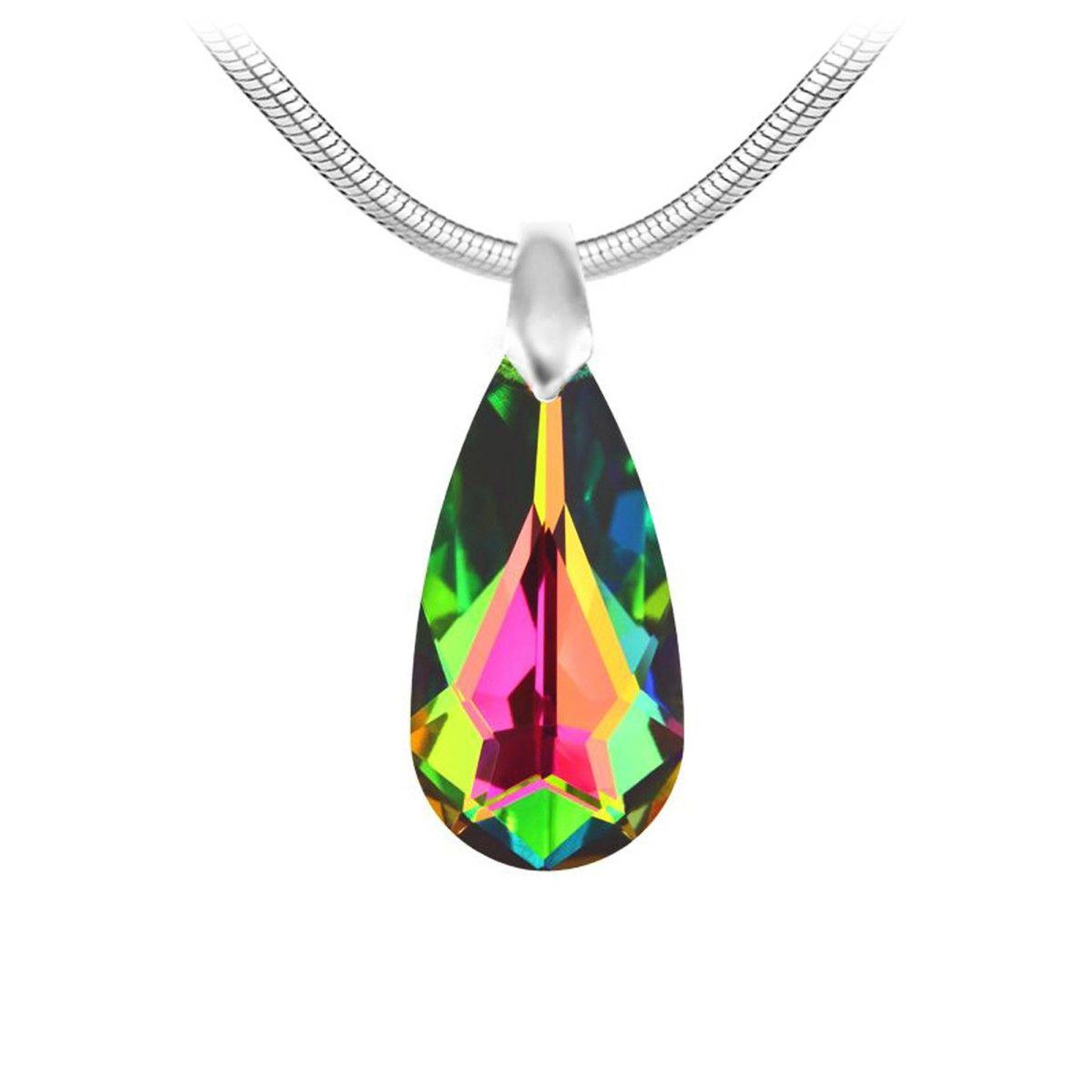 SC CRYSTAL Collier orné d'un Cristal Scintillant par SC Crystal