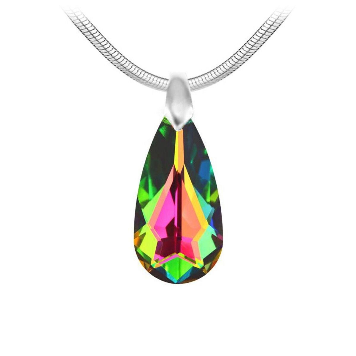 SC CRYSTAL Collier orné d'un Cristal Scintillant par SC Crystal