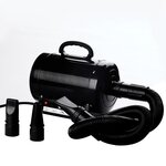 HOMCOM Sechoir professionnel seche-poils toilettage pour chiens chats animaux 2800 W