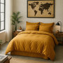 Voir la diapositive 4 : BATON ROUGE Drap housse en percale de coton