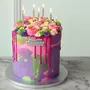 Boland Set 16 Bougies Anniversaire en spirale avec bouchon de gâteau Happy Birthday - Argent