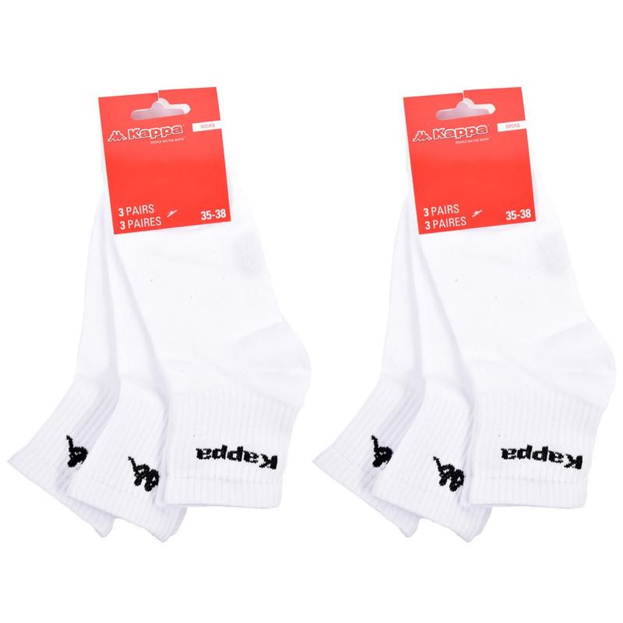 Voir la diapositive 4 : KAPPA Chaussettes KAPPA QUARTER