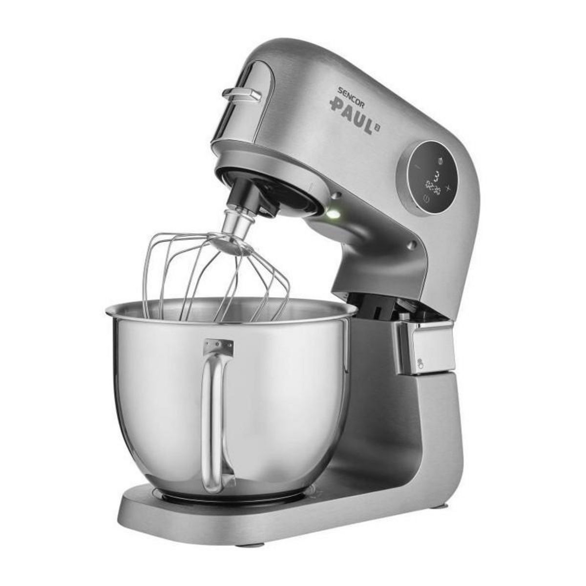 SENCO Robot pâtissier - SENCOR - STM 7740 PAUL 2 - 1500 W - Acier inoxydable