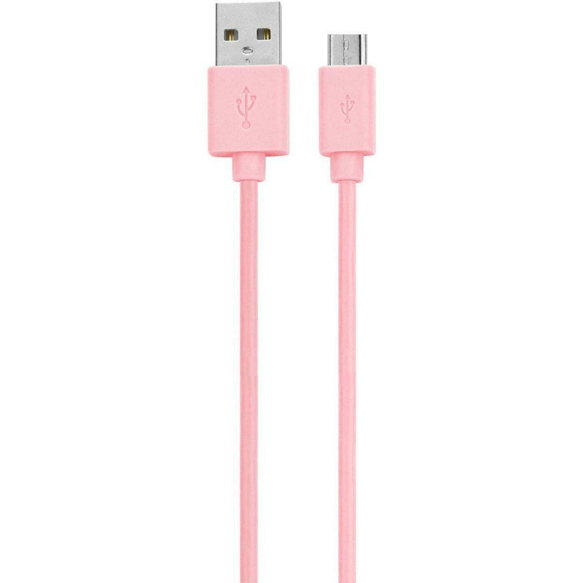 ESSENTIEL B Câble micro USB vers USB rose poudré 1m