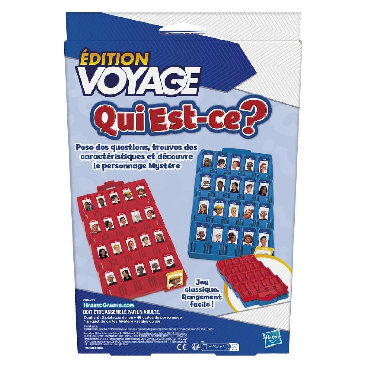 HASBRO Qui est ce Edition voyage